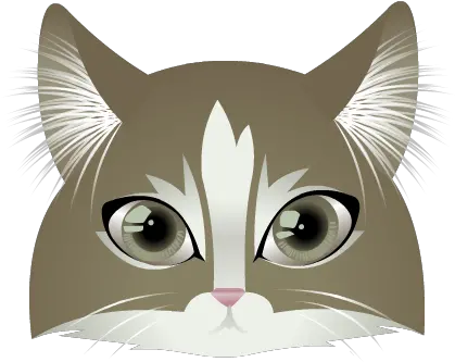 Cat Face By Terrible Artist Fur Affinity Dot Net Domestic Cat Png Cat Face Transparent