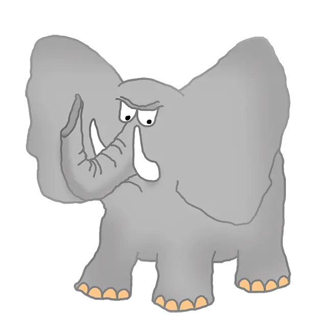 Angry Elephant Clipart Free Angry Elephant Clipart Png Elephant Clipart Transparent Background