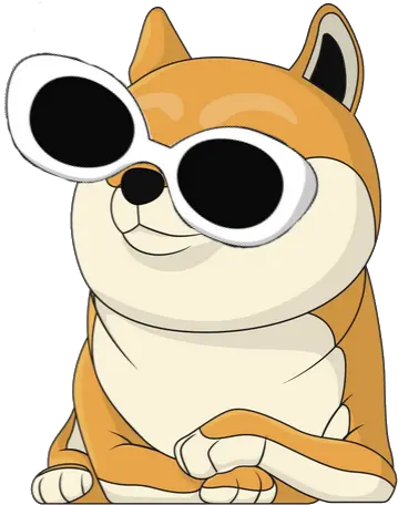I Gave Doge Clout Goggles Youtooz Doge Youtooz Png Clout Goggles Transparent