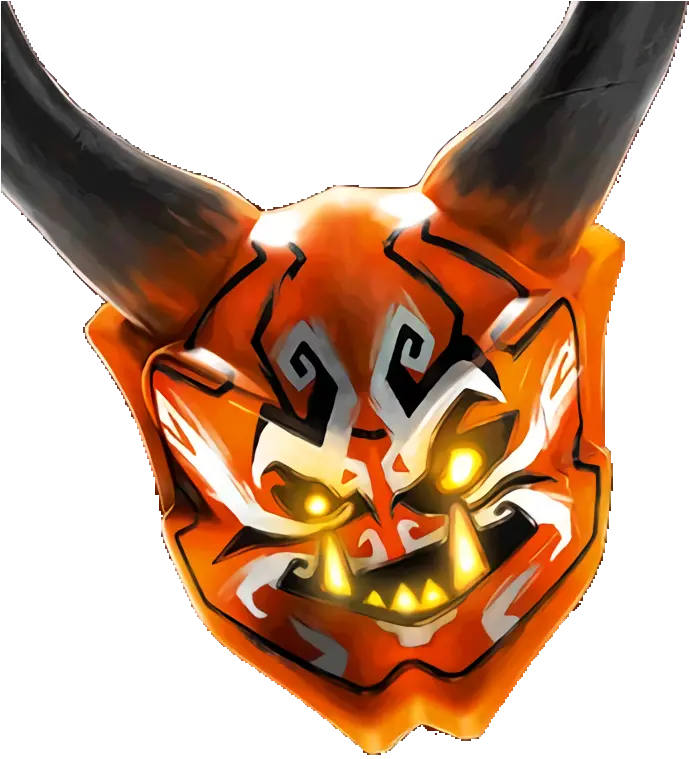 Lego Ninjago Oni Masks Sets Png Image Lego Ninjago Oni Masks Oni Mask Png