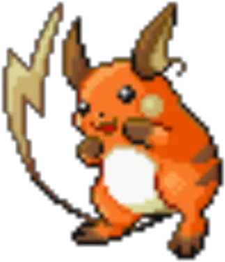 Raichu Front Sprite Shiny Roblox Pokemon Shiny Raichu Sprite Png Raichu Png