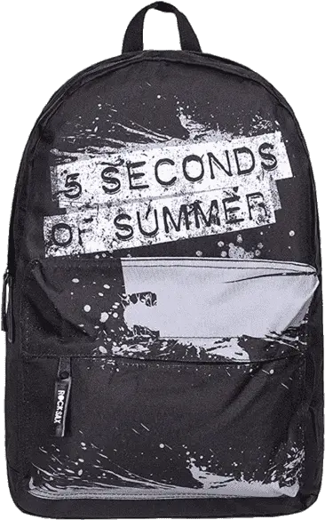 5 Seconds Of Summer Splatter Logo Hátizsák Garment Bag Png 5 Seconds Of Summer Logo