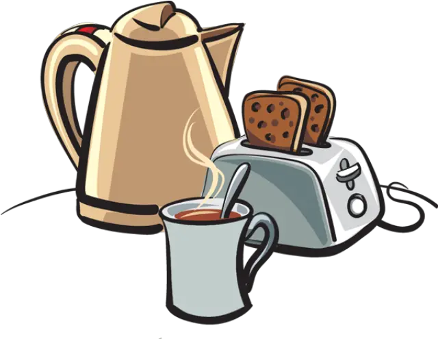 Download Hd Breakfast Clipart Cereal Coffee And Toast Clip Art Png Breakfast Clipart Png