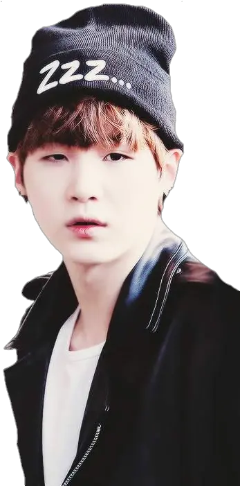 Suga Bts Korean Suga Png Download Original Size Png Suga With Zzz Hat Suga Png