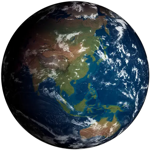 Download Hd Australia Earth Png World Globe Australia Png Earth Transparent