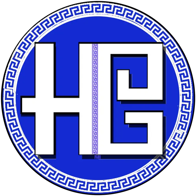 The Hungry Greek Fast And Casual Dining Circle Png Greek Logo