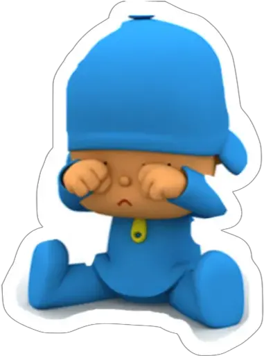 Sticker Maker Cartoon Character With Blue Hat Png Pocoyo Png