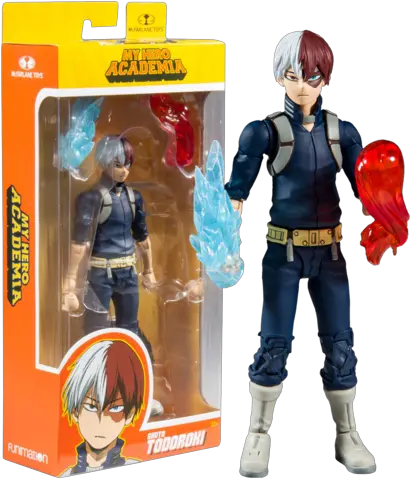 My Hero Academia Wave 2 16cm Action Figure Shoto Todoroki Mcfarlane Toys My Hero Academia Png Todoroki Transparent