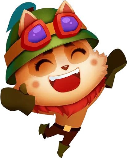 Sticker Teemo Cartoon Png Teemo Png