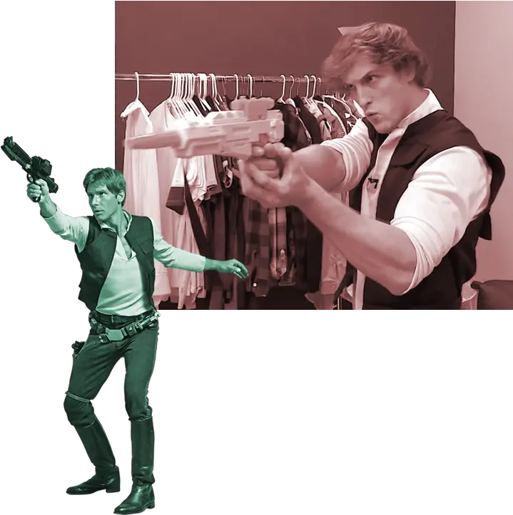 Logan Paul Han And Leia Cosplay Png Download Original Han Solo Logan Paul Png