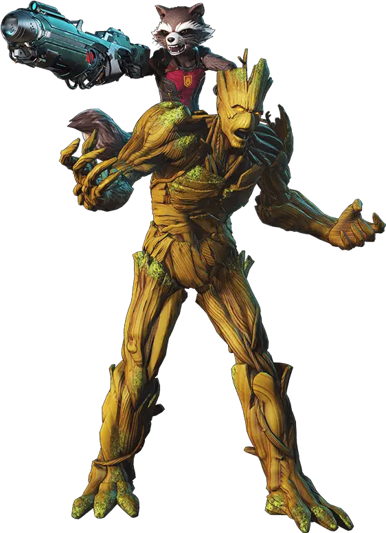 Rocket U0026 Groot U2013 Marvel Ultimate Alliance 3 The Black Order Marvel Ultimate Alliance 3 Groot Png Groot Png