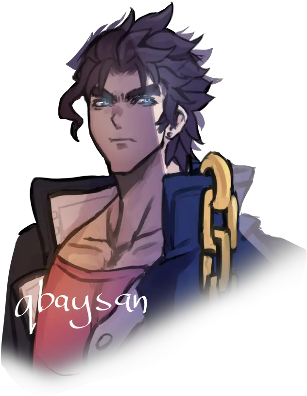 Qbaysan Jotaro Without Hat Png Jojo Hat Png