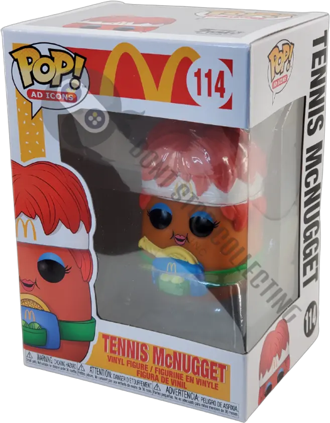 Pop Ad Icons Mcdonaldu0027s 114 Tennis Mcnugget Png Ad Icon Funko Pop