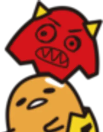 Demon Gudetama Cartoon Png Gudetama Png