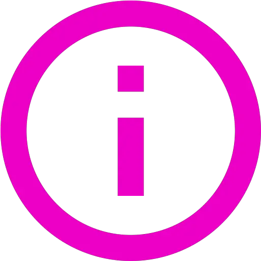 Information Icon Png Symbol Pink Red Information Icon Information Icon Font