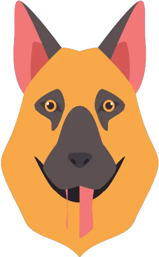 Dog Breed Vector Svg Icon 7 Png Repo Free Png Icons Northern Breed Group German Shepard Puppy Icon