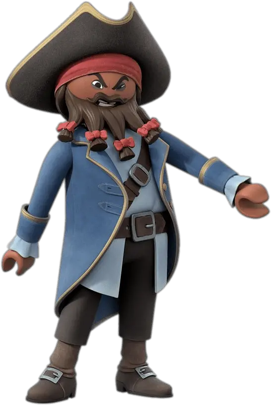 Playmobil Movie Character Bloodbones The Pirate Captain Playmobil La Película Personajes Png Captain Hat Png