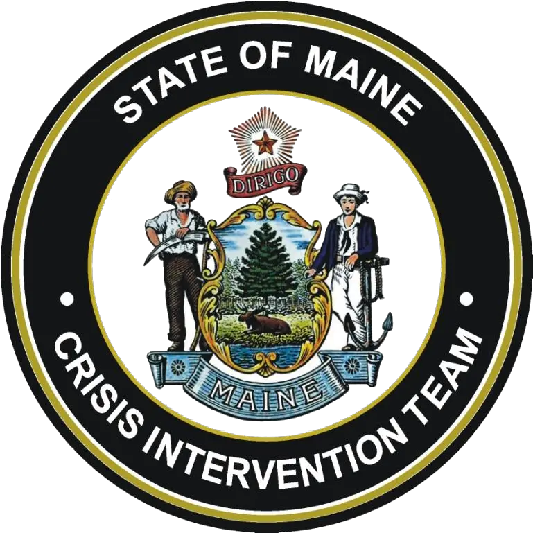 Kennebecsomerset County Crisis Intervention Training For State Of Maine Seal Transparent Png Nami Transparent