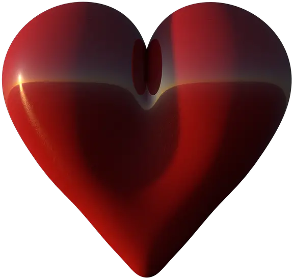 Heart Big Red Free Image On Pixabay Heart Render Png 3d Heart Png