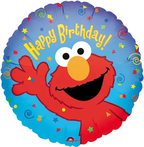 Elmo Birthday Balloon Elmo Birthday Png Elmo Transparent