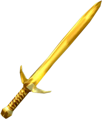 Download Golden Linked Sword Roblox Sword Png Png Image Mercury Oral Thermometer Sword With Transparent Background