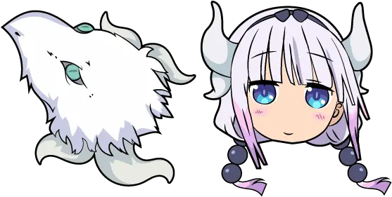 Dragon Maid Kanna Cursor Anime Mouse Cursor Png Kanna Transparent