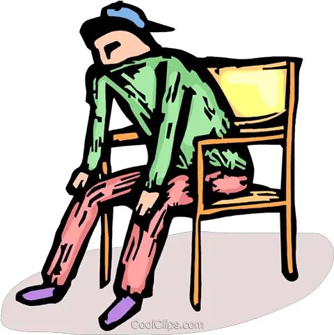 Person Sitting In A Chair Royalty Free Vector Clip Art Persona Seduta Su Una Sedia Png Person Sitting In Chair Png