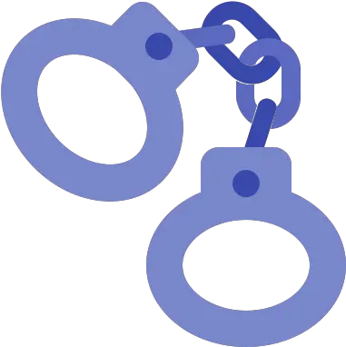 Handcuffs Icon In Color Style Png Handcuff