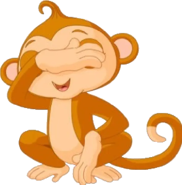 Download Hd Cute Funny Cartoon Baby Monkey Clip Art Images Baby Cute Cartoon Monkey Png Baby Transparent Background png