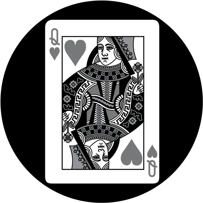 Detailed Card Queen Apollo Design Playing Card Real Size Png Queen Of Hearts Card Png