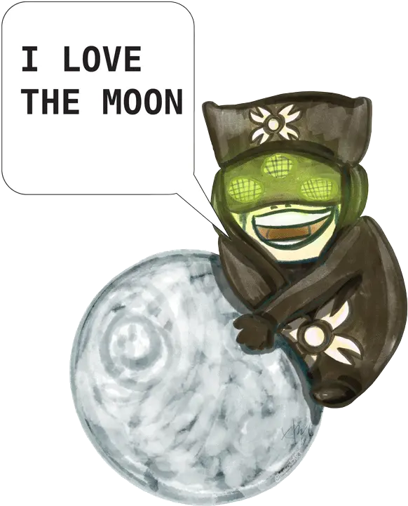 Artstation Eris Moon Kim Mihok Eris Morn Destiny 2 Gif Png Moon Gif Transparent