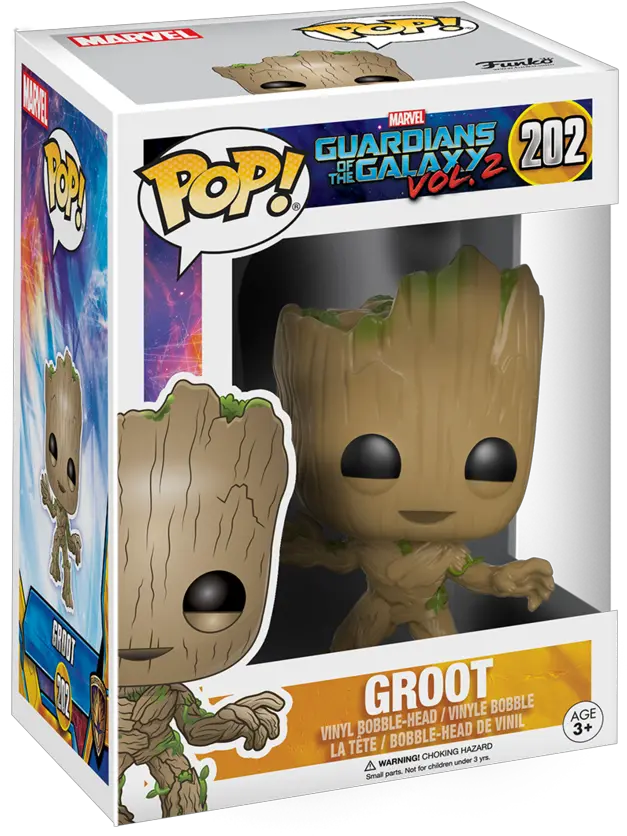 Groot Guardians Of The Galaxy Vol 2 Funko Pop Marvel Groot Png Groot Transparent