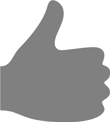 Gray Thumbs Up Icon Free Gray Hand Icons Grey Thumbs Up Png Thumbs Png