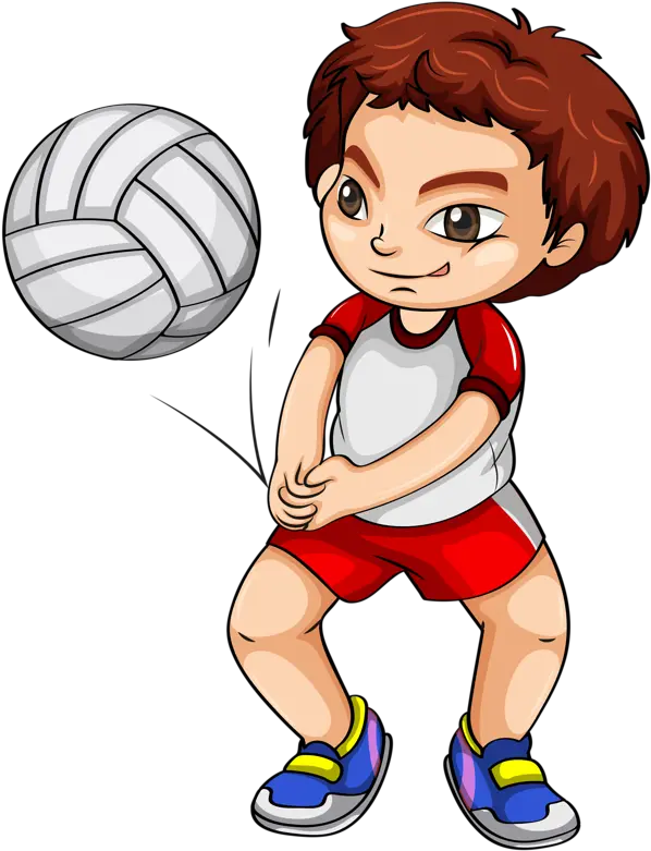 Diving Clipart Volleyball Player Playing Sports Kids Clipart Png Volleyball Player Png