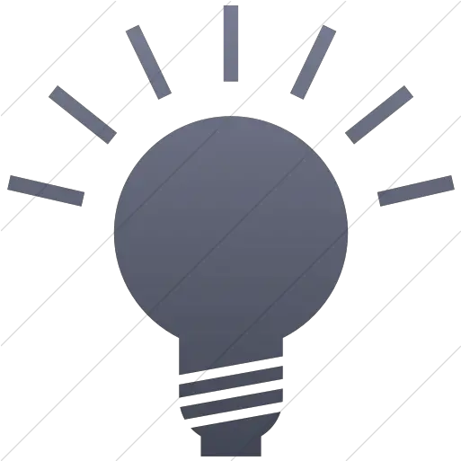 Simple Blue Gray Gradient Ocha Nemo Science Museum Png Innovation Light Bulb Icon