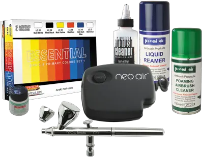 Neo For Iwata Modelling Airbrush Kit Airbrushescom Airbrush Png Neo Png