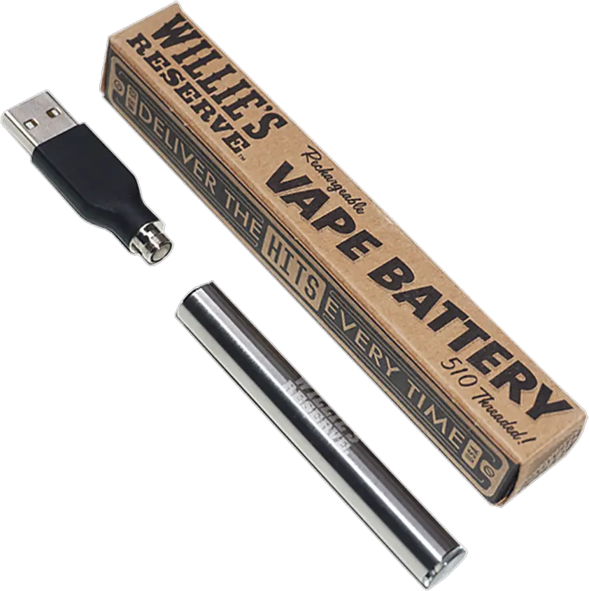 Battery And Charger U2014 Willieu0027s Reserve Reserve Pen Png Vape Pen Png