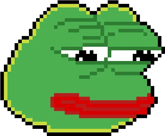Pixilart Pepe The Frog By Milkkaike Pepe Pixel Art Png Pepe The Frog Png