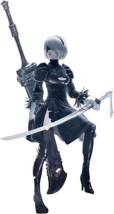 Super Smash Bros Ultimate X Nierautomata Fantendo Nier Automata In Japanese Png Nier Automata Logo