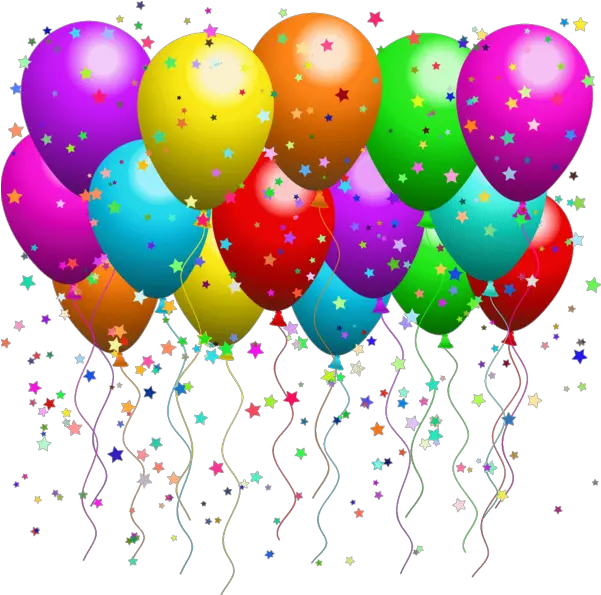 Download 4f672fd5 Birthday Balloons Clipart Png Image With Party Balloons Clipart Png