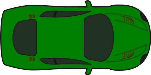 Green Car Car Icon Top View Green Png Top Of Car Png