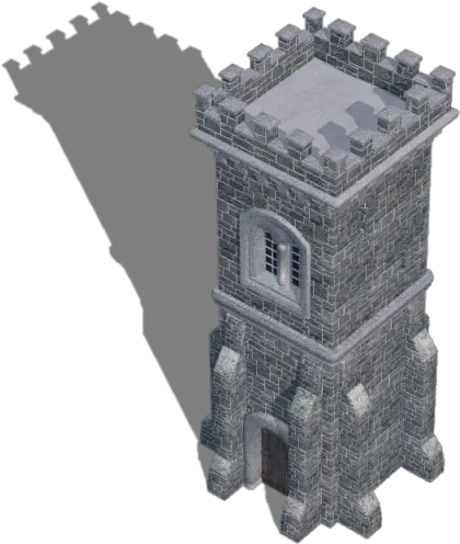 Download Castle Tower C Blu Stone Bricks Png Castle Tower Png