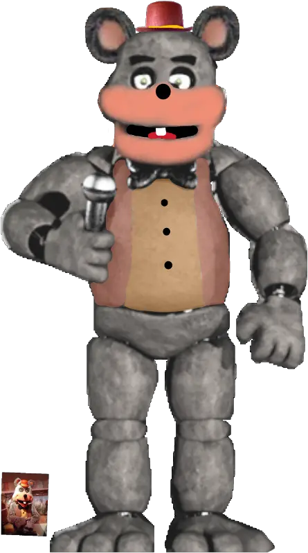 Shrek Animatronic Fnaf Png Image Standing Fnaf Golden Freddy Full Body Fnaf Png