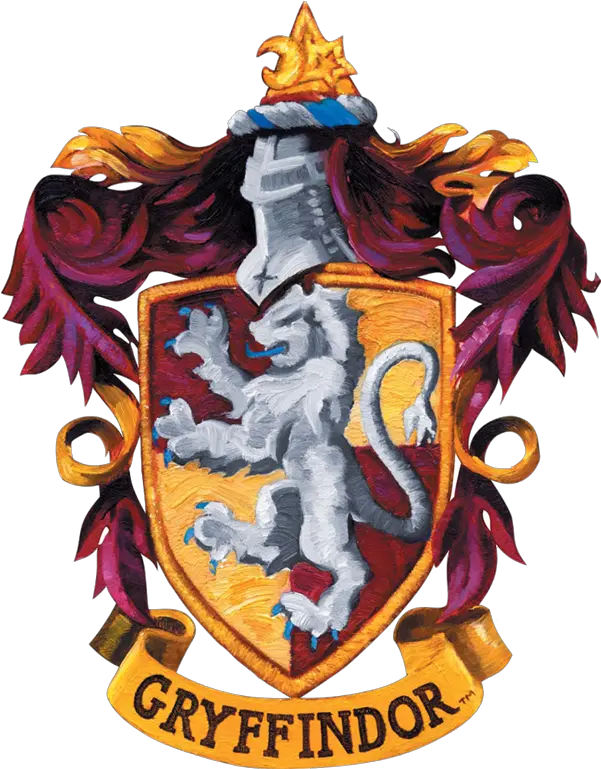 Harry Potter Hogwarts Gryffindor Crest Png Gryffindor Logo Png