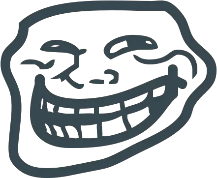Trollface Icon Stick Man Funny Face Png Trollface Png