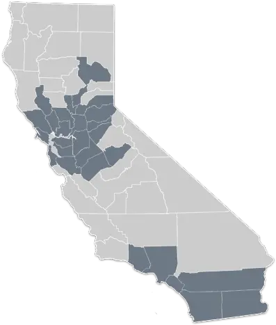 High Technology Theft Apprehension And Prosecution Httap California Map Png California Map Png