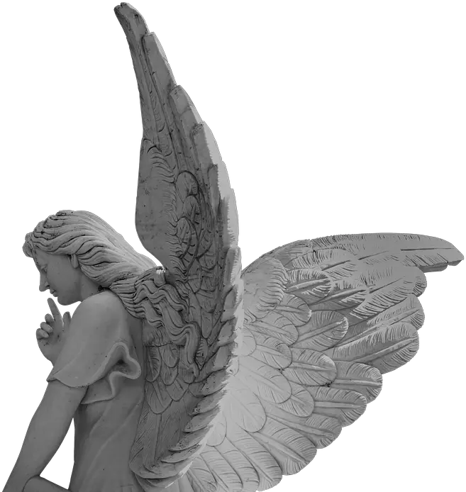 Guardian Angel Prayer Of God Transparent Background Angel Statue Png Angel Transparent Background