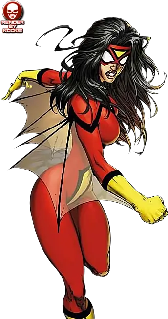 Spider Woman Png Transparent Womanpng Images Pluspng Cartoon Spider Transparent Background