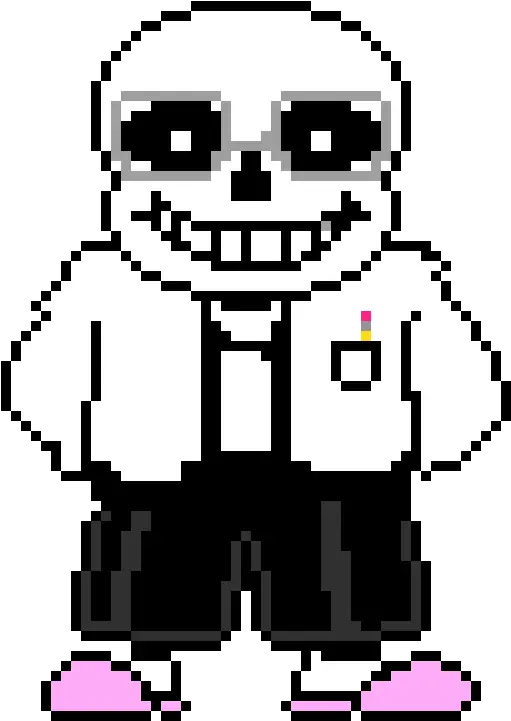 Download Sans Sprite Png Image With No Background Pngkeycom Sans Undertale Bad Time Sprite Logo Png