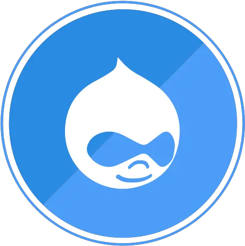 Template Drupal Cms Internet Icon Png Circle